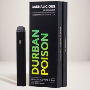 Durban Poison Sativa THC Vape – 1ml