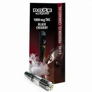 Buy Black-Cherry THC e-Liquid 0.8mls Potent Online US