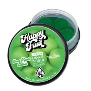 Buy Happy Fruit (Gummies) – 100MG Sour Apple Bliss Online in the US