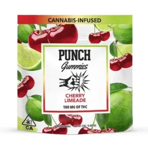 Punch Gummies – 100MG Cherry Limeade Online in the UK